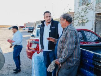 Gobierno Municipal de Camargo atiende llamado de familia que sufrió incendio