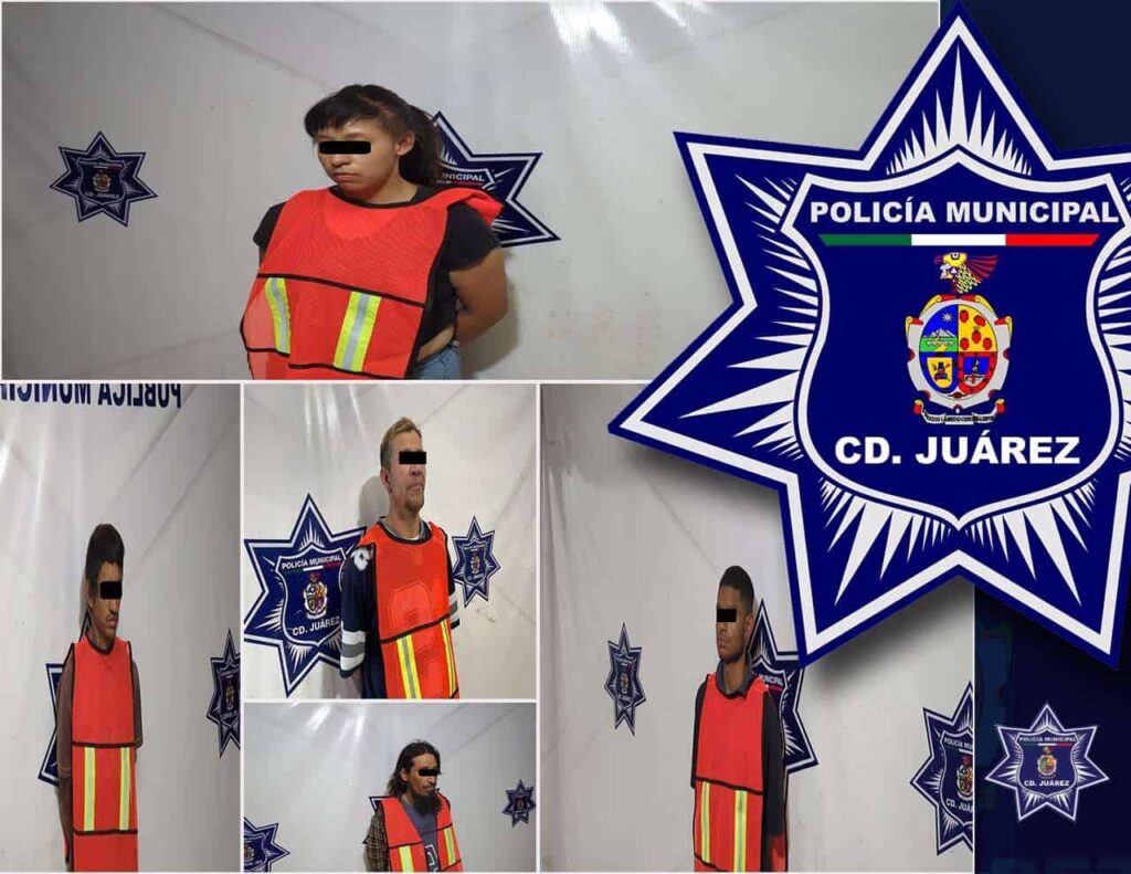 Detienen a 5 que tenían orden de aprehensión