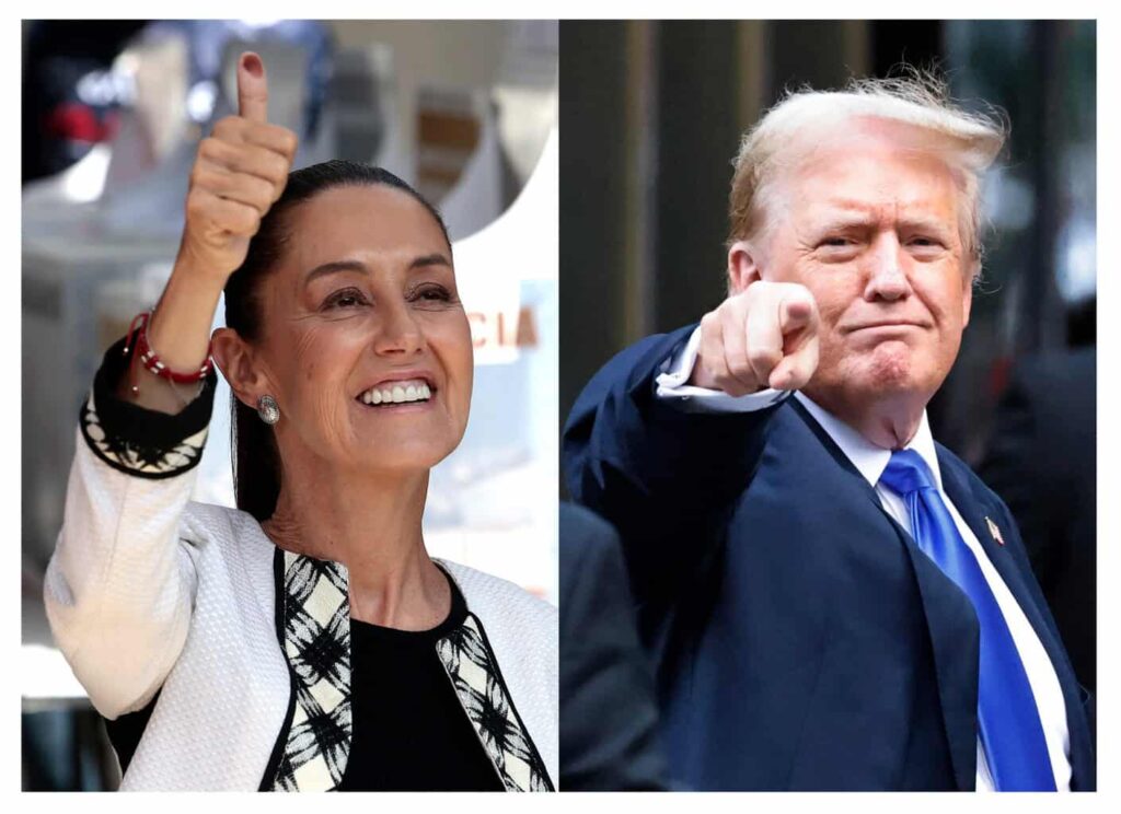 Sheinbaum y Trump sostienen conversación telefónica «muy productiva»