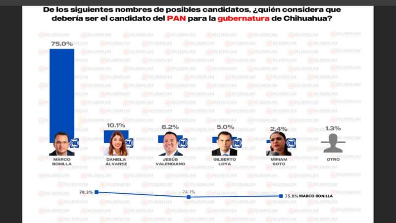 Encabeza Marco Bonilla preferencias al interior del PAN para gubernatura según RUBRUM