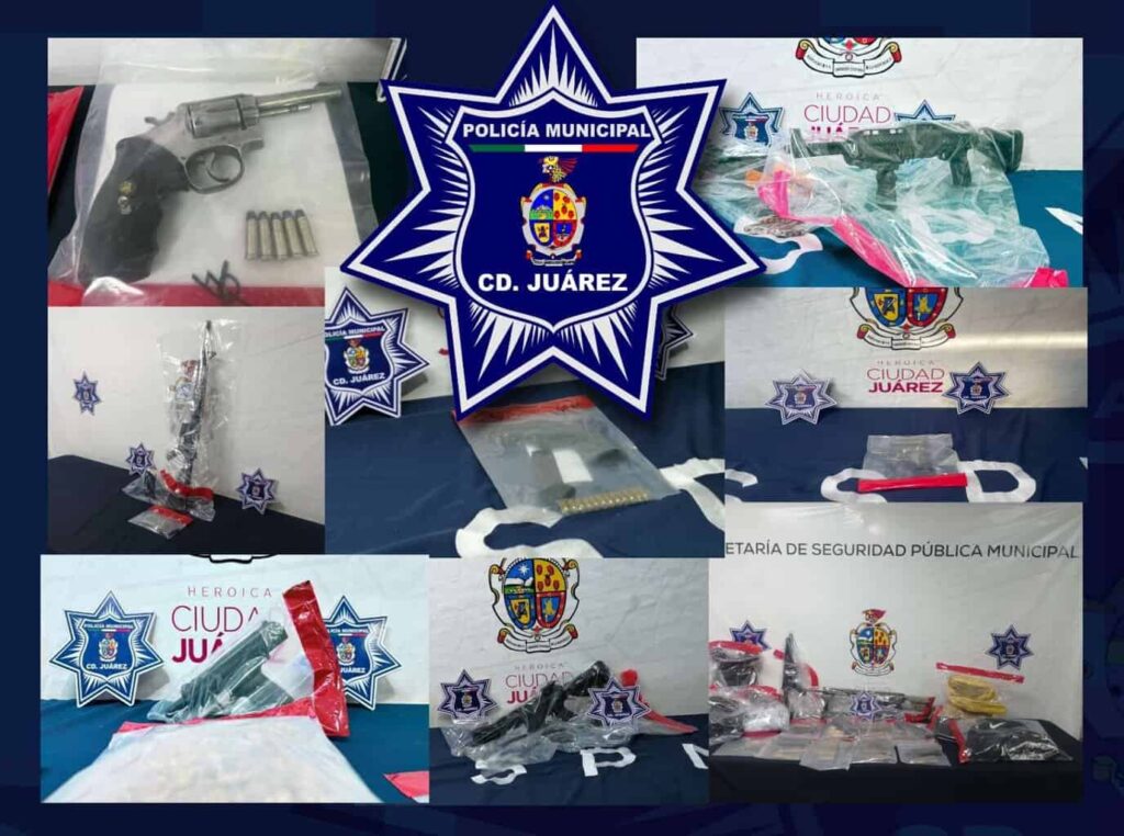 Desarticulan arsenal ilegal con 13 armas y más de 300 cartuchos