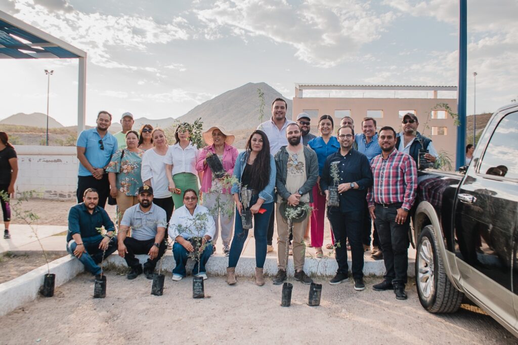 Jorge Aldana encabeza jornada de reforestación en Las Pilas: Por un Camargo más verde
