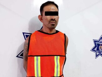 Lo arrestan con pistola 9 mm y cristal