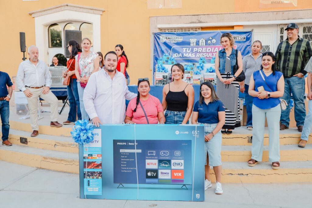 ¡Estos son los ganadores del sorteo del Predial 2025 en Camargo!