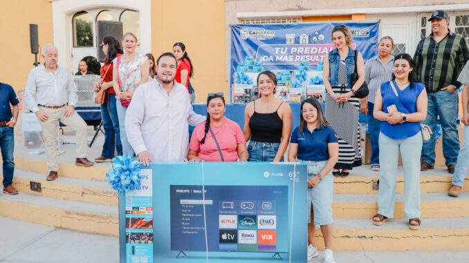 ¡Estos son los ganadores del sorteo del Predial 2025 en Camargo!
