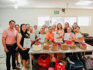 Concluye con éxito curso de decoración de pasteles del ICM en coordinación con ICATECH