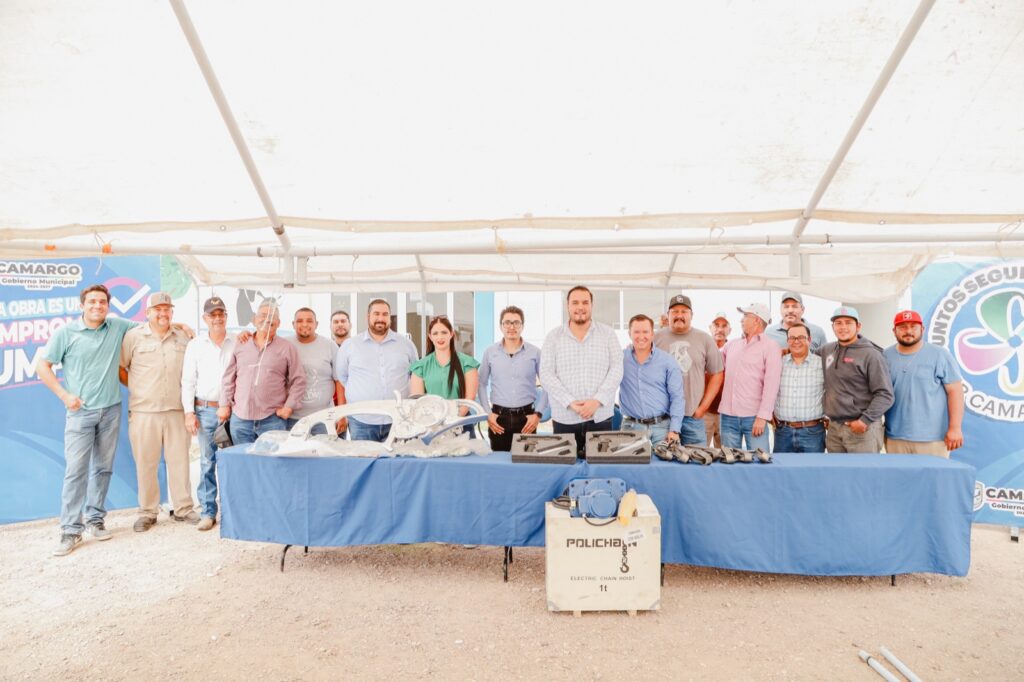Entrega Jorge Aldana equipamiento al rastro municipal con inversión conjunta con el Estado