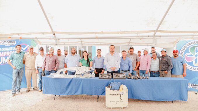 Entrega Jorge Aldana equipamiento al rastro municipal con inversión conjunta con el Estado