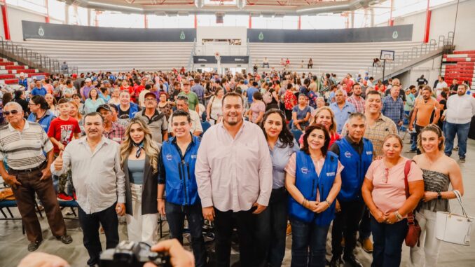 Más de mil personas beneficiadas con algún apoyo en Camargo: Municipio agradece al Estado por Feria de Servicios