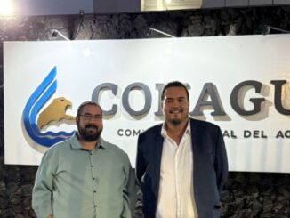 Jorge Aldana sostiene reunión en oficinas de CONAGUA en Ciudad de México: gestiona proyectos prioritarios para Camargo