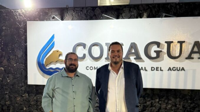 Jorge Aldana sostiene reunión en oficinas de CONAGUA en Ciudad de México: gestiona proyectos prioritarios para Camargo