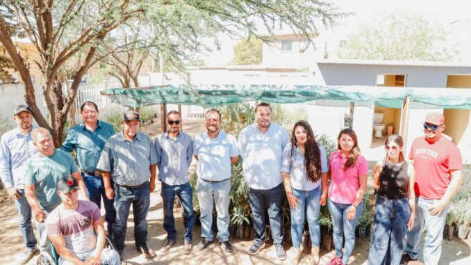 Jorge Aldana impulsa reforestación en Camargo y la región con entrega de más de 8 mil árboles nativos