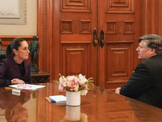Landau expresa «bastante optimismo» tras hablar con Sheinbaum de seguridad