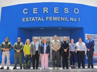 Maru Campos recorre Estancia Infantil Montessori del Cereso N° 1 de Aquiles Serdán
