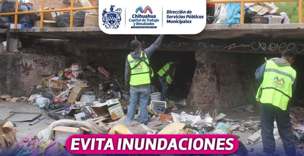 ¡Evita inundaciones! Exhorta Municipio a no depositar basura o escombro en arroyos