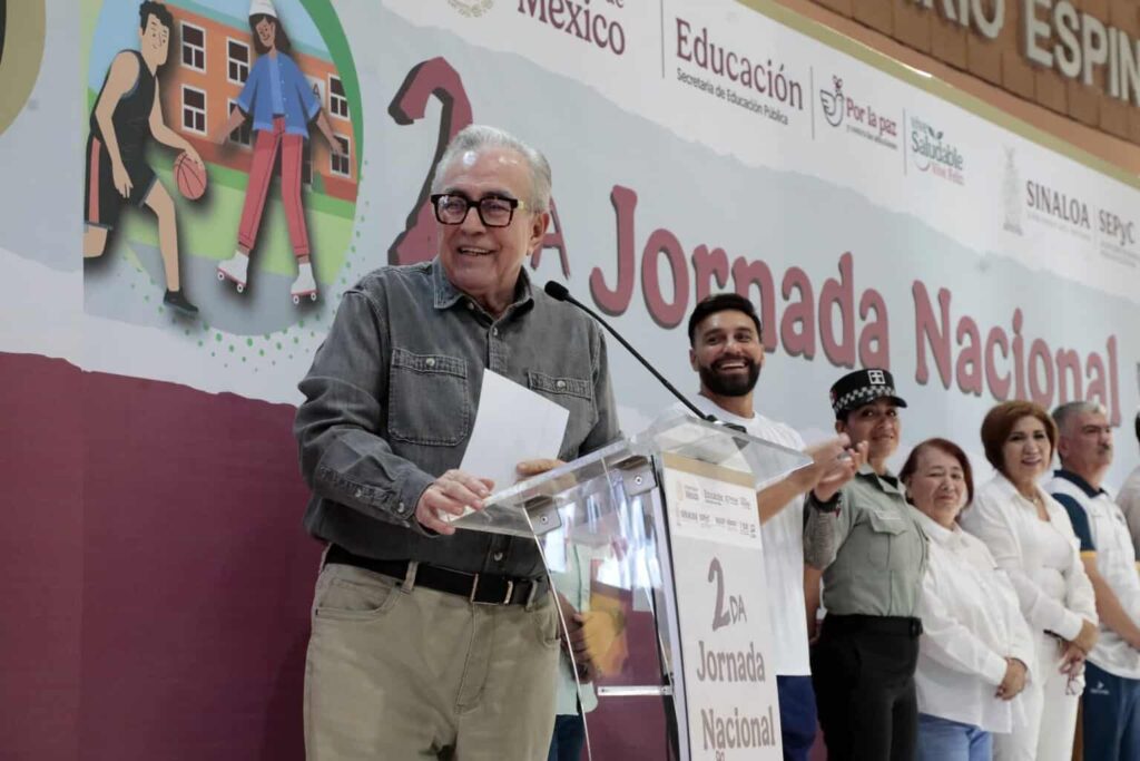 ”Hay que decirle un no rotundo a las adicciones y luchar por la paz”: Rubén Rocha