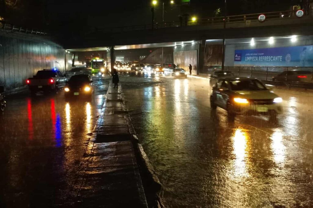 Lluvias intensas continuarán 3 días en CDMX y Estado de México